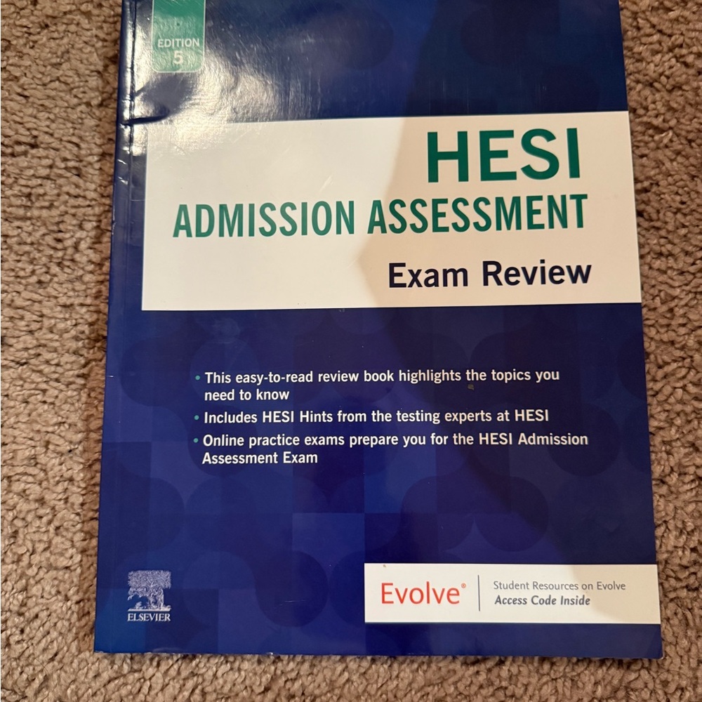 HESI Admission Assessment Exam Review Book
